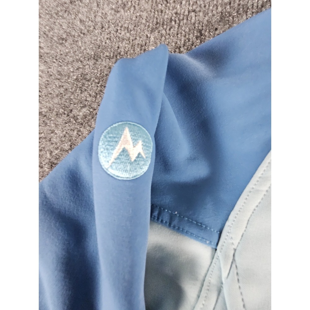 Marmot Jacket Womens Small Blue Full Zip Softshell Outdoor Hiking Athletic Coat - Picture 3 of 9
